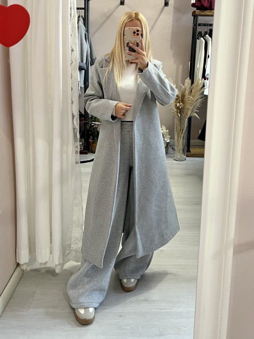 Cappotto MAX lungo GRIGIO