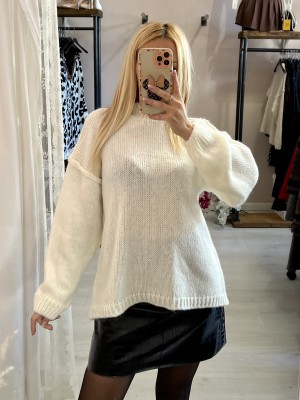 Maglione morbido PAOLA bianco