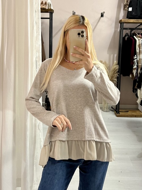 Maglia CARLOTTA beige